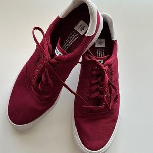 Red Adidas sneakers. Men’s size 10.5.